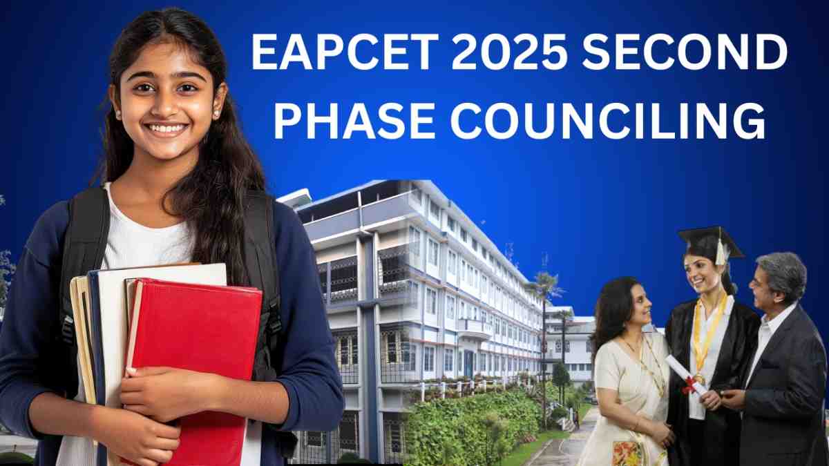 EAPCET 2025 SECOND PHASE COUNCILING