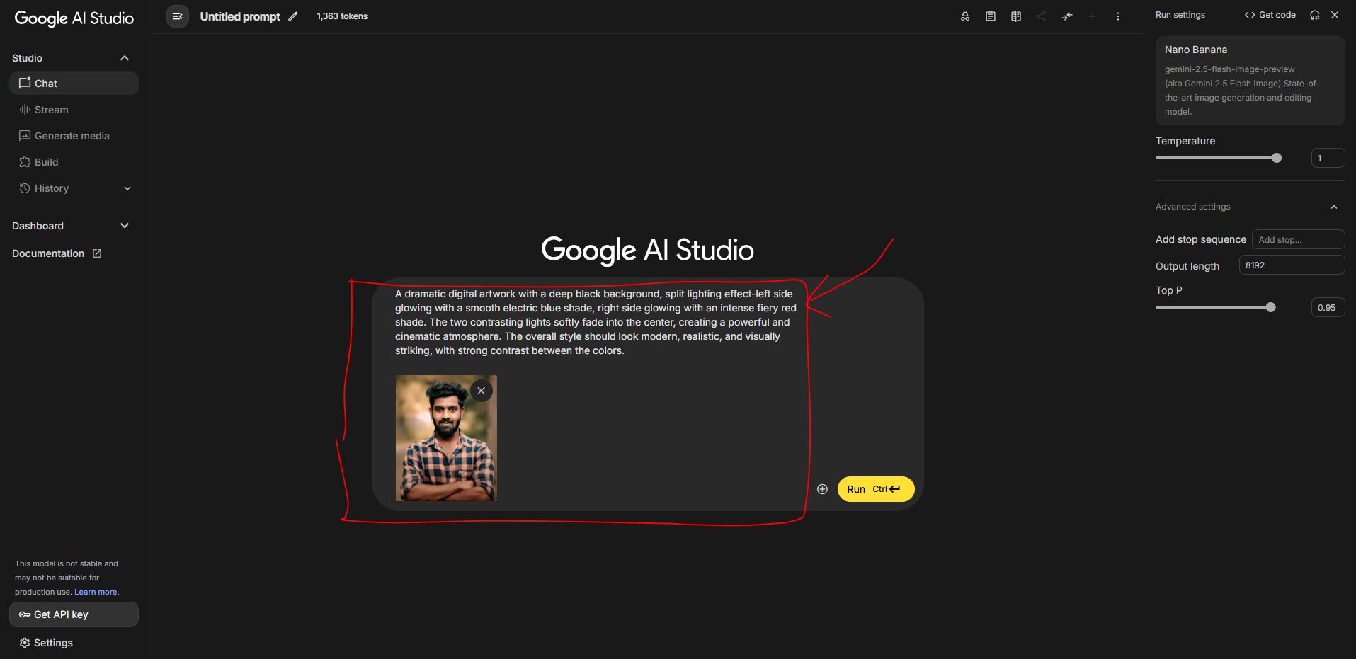 How to use Nano Banana for image generation
